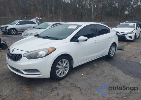 2016 Kia Forte Lx z USA, uszkodzony, nr VIN KNAFX4A67G5439299